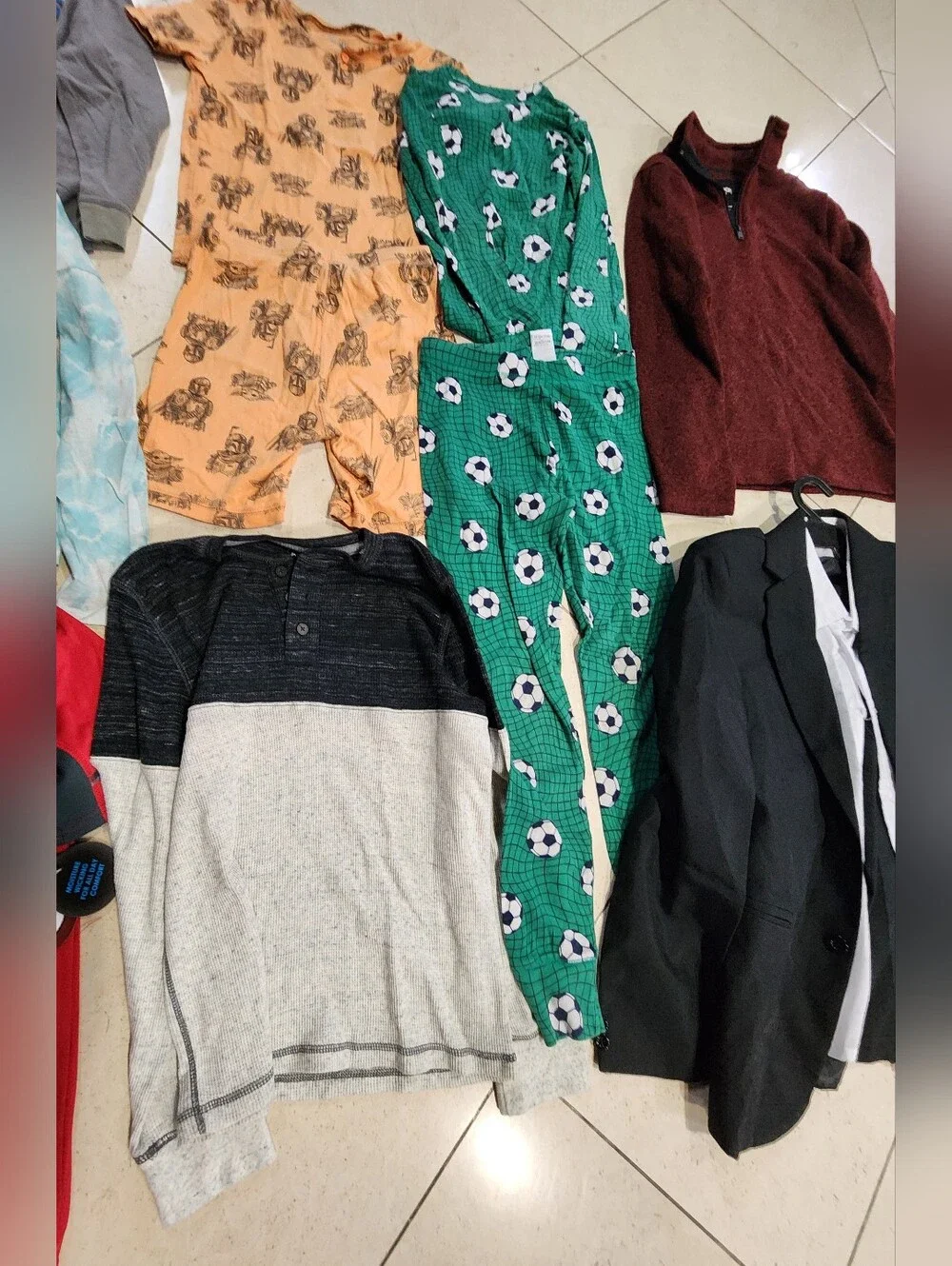 Kids Child Boys Clothes Size 14-18 Years Lot of 12 Pieces Suit, PJs, Shirts